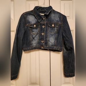 Denim Crop Jacket